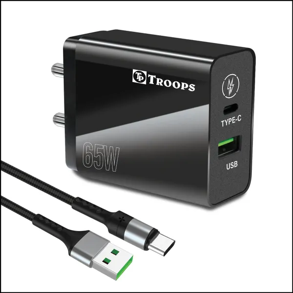 TROOPS_Black_Mobile_Battery_Wall_Charger