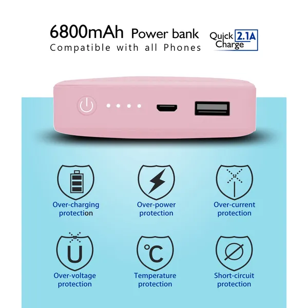 TROOPS_6800_mAh_Mini_Power_Bank_Cute_Power_External_Charger_Emergency_Cubic_Pretty_Powerbank