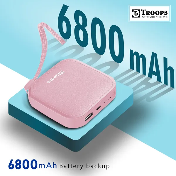 TROOPS_6800_mAh_Mini_Power_Bank_Cute_Power_External_Charger_Emergency_Cubic_Pretty_Powerbank