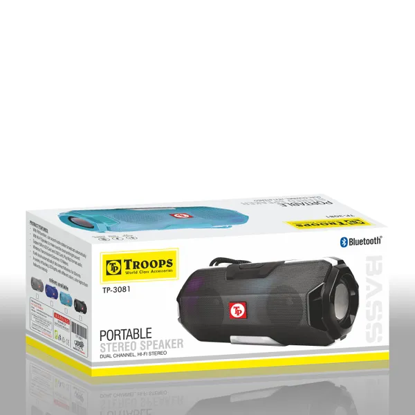 TROOPS_Portable_Bluetooth_Speaker_With__Wireless_Speaker__Hi-fi_Stereo_Sound_Surround_Upto_10Hours_Playback