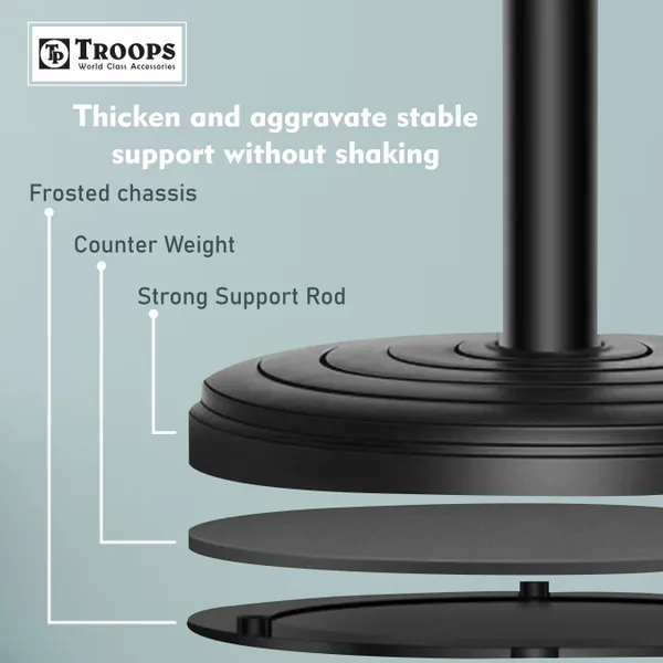 TP_TROOPS_Tabletop_Universal_Mobile_Stand_for_Table_with_Adjustable_Height,_360_Degree_Rotation_Mobile_Holder_for_Table_and_Bed
