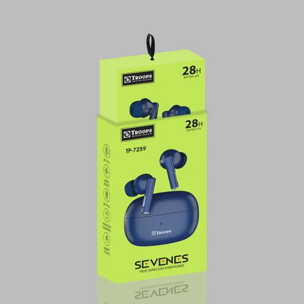 TP_TROOPS_Truly_Wireless_Earbuds_with_28Hr_Playtime,Quad_Mic_with_ENC,Low_Latency,_BT_v5.0_Bluetooth_Headset__(White,_True_Wireless)