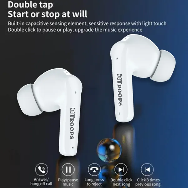 TROOPS_Buds_Truly_Wireless_Earbuds_52H_Playtime,_Quad_Mic_with_ENC,10mm,BTv5.0_Bluetooth_Gaming_Headset__(White,_True_Wireless)