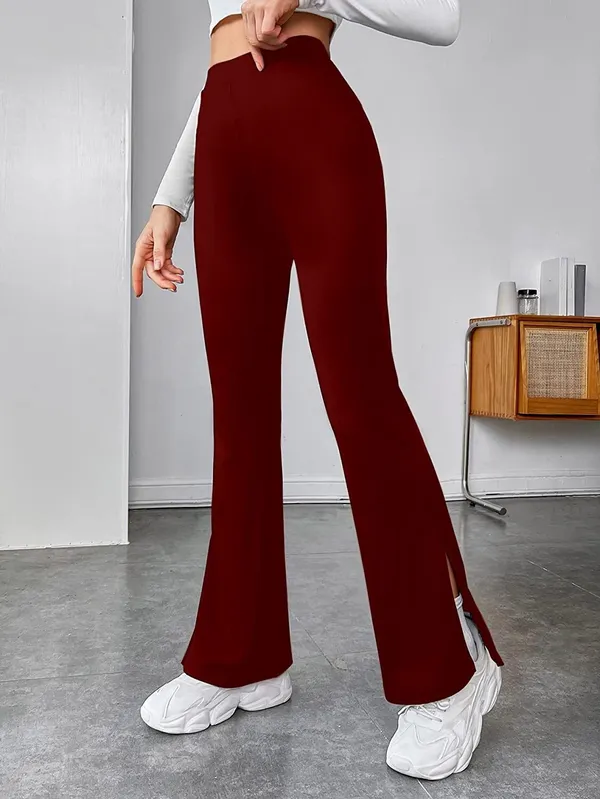 Bootcut trousers womens india top