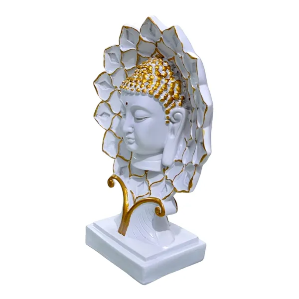 LITTLE_HOMES_Sunface_Buddha_Showpieces_for_Home_Decor,_Anniversary,_Wedding,_Office_Desk_Decorative_&_Gifting_Items_|_Figurines_&_Idols_|_Antique_Art_statue_|_Artifacts_for_home_decor_|_White