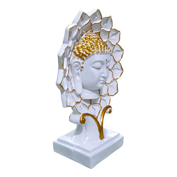 LITTLE_HOMES_Sunface_Buddha_Showpieces_for_Home_Decor,_Anniversary,_Wedding,_Office_Desk_Decorative_&_Gifting_Items_|_Figurines_&_Idols_|_Antique_Art_statue_|_Artifacts_for_home_decor_|_White