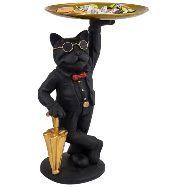 Black_And_Gold_Cool_Dog_Resin_Showpiece_With_Gold_Color_Plate_For_Home_Decor_And_Furnishing,_Kitchen,_Office_Desk_Showpiece,_Gift_Items_|_Figurines_And_Idols_|_Royal_Collection_|_Antique