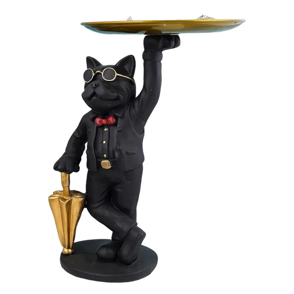 Black_And_Gold_Cool_Dog_Resin_Showpiece_With_Gold_Color_Plate_For_Home_Decor_And_Furnishing,_Kitchen,_Office_Desk_Showpiece,_Gift_Items_|_Figurines_And_Idols_|_Royal_Collection_|_Antique