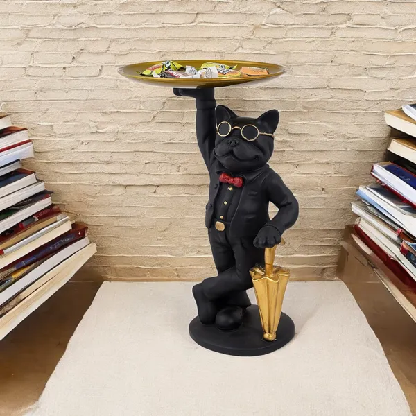 Black_And_Gold_Cool_Dog_Resin_Showpiece_With_Gold_Color_Plate_For_Home_Decor_And_Furnishing,_Kitchen,_Office_Desk_Showpiece,_Gift_Items_|_Figurines_And_Idols_|_Royal_Collection_|_Antique