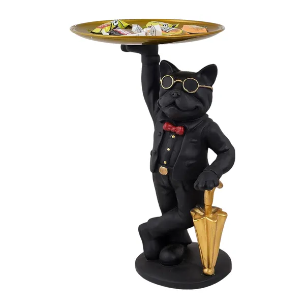 Black_And_Gold_Cool_Dog_Resin_Showpiece_With_Gold_Color_Plate_For_Home_Decor_And_Furnishing,_Kitchen,_Office_Desk_Showpiece,_Gift_Items_|_Figurines_And_Idols_|_Royal_Collection_|_Antique