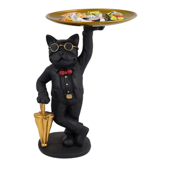 Black_And_Gold_Cool_Dog_Resin_Showpiece_With_Gold_Color_Plate_For_Home_Decor_And_Furnishing,_Kitchen,_Office_Desk_Showpiece,_Gift_Items_|_Figurines_And_Idols_|_Royal_Collection_|_Antique
