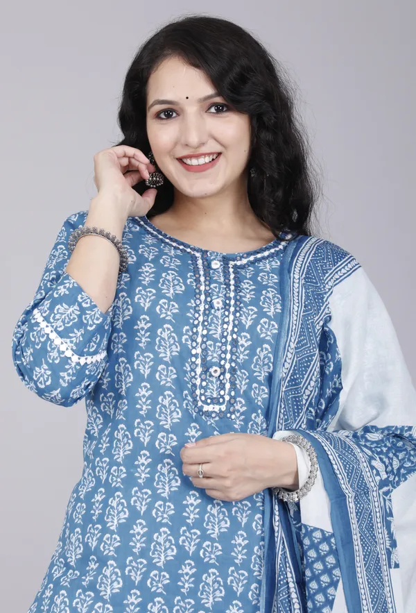 Blue_Viscose_Rayon_Embroidered_Ethnic_Set_For_Women