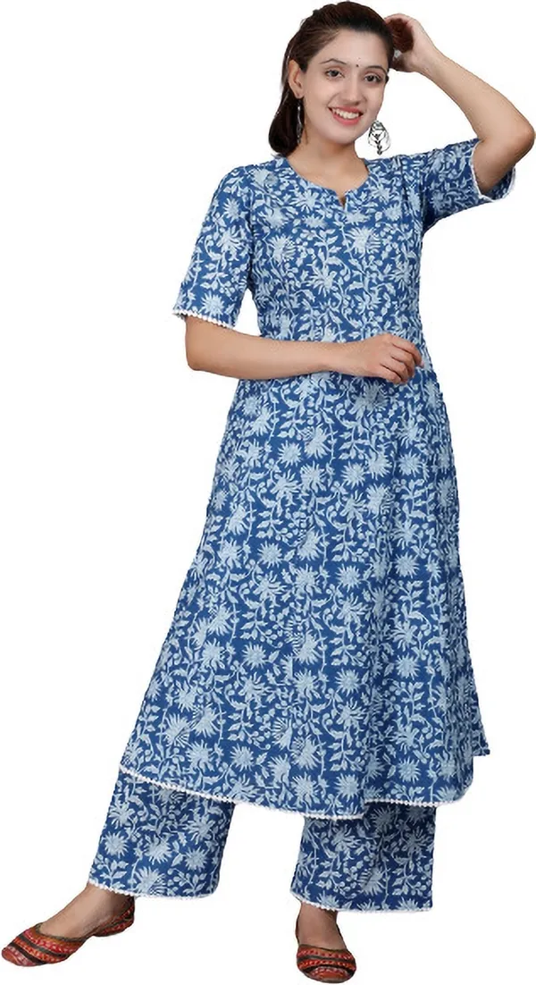 Blue_Cotton_Rayon_Printed_Ethnic_Set_For_Women