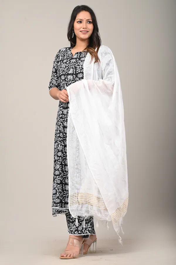 Black_Viscose_Rayon_Printed_Ethnic_Set_For_Women