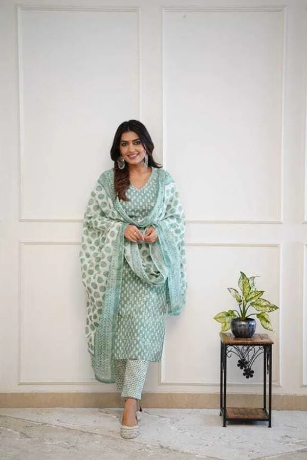Light_Green_Viscose_Rayon_Printed_Ethnic_Set_For_Women