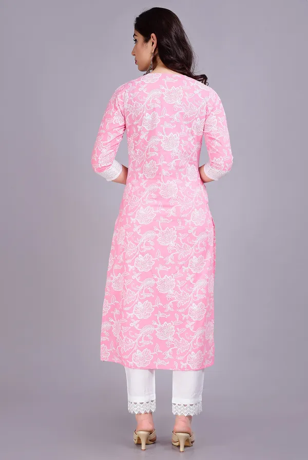 Pink_Cotton_Rayon_Printed_Ethnic_Set_For_Women