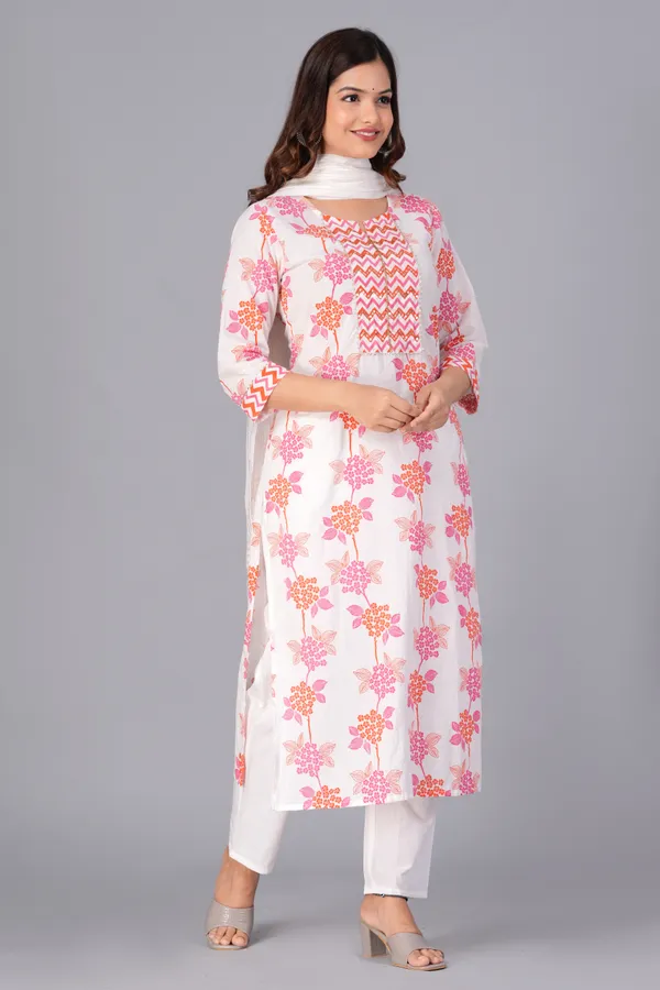 Pink_Viscose_Rayon_Floral_Print_Ethnic_Set_For_Women