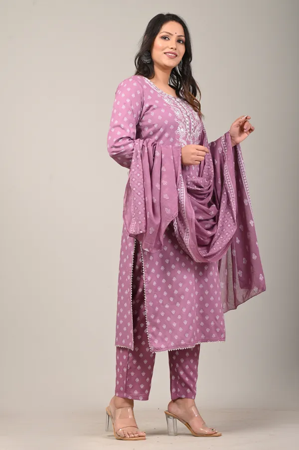 Purple_Viscose_Rayon_Embroidered_Ethnic_Set_For_Women
