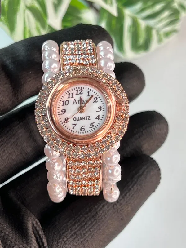 Ladies_Rose_Gold_Diamond_Edition_Watch_For_Women_And_Girls