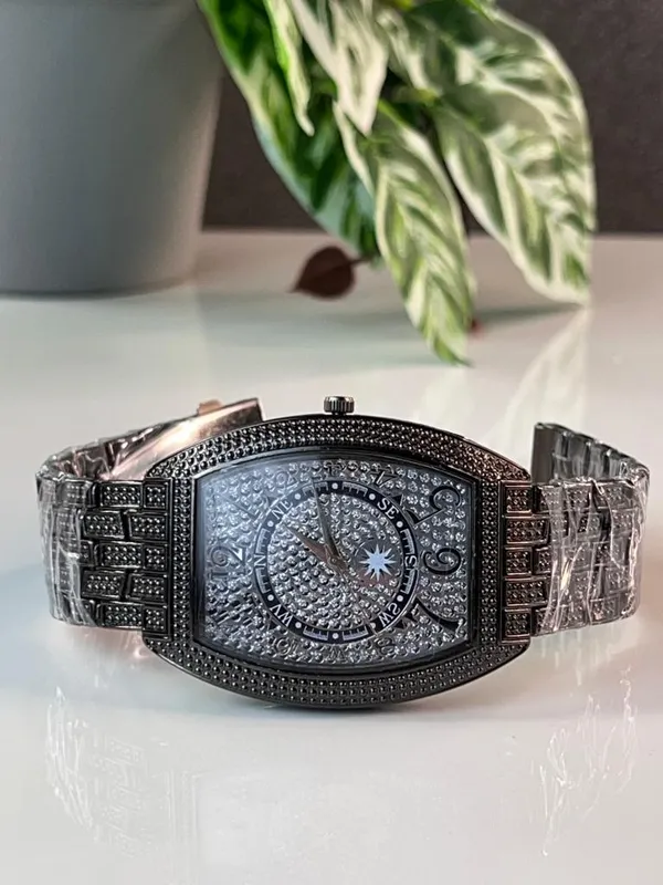 New_Casual_Black_Analog_Watch_For_Men