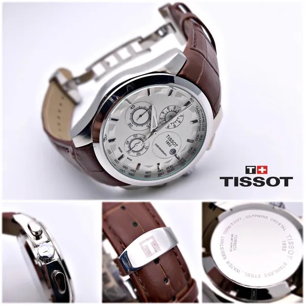 Tissot_Leather_Chronograph_Watch_For_Men