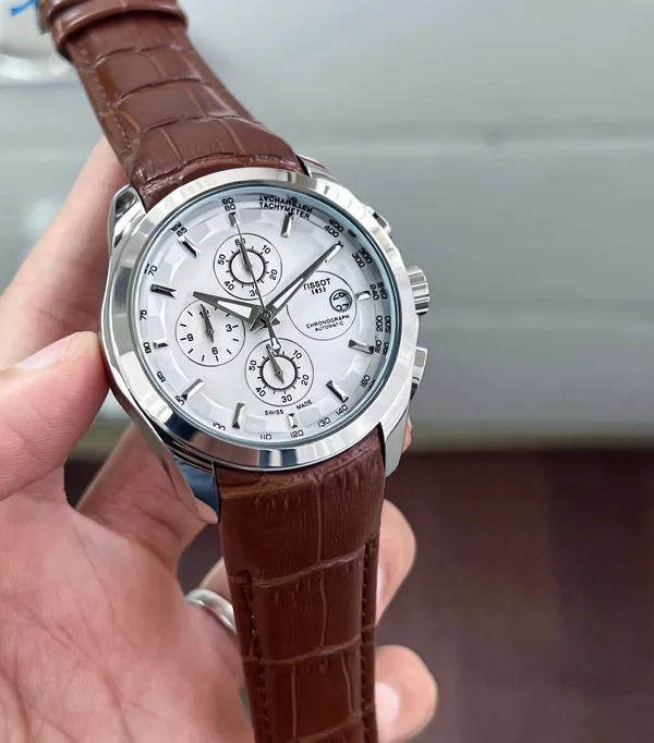 Tissot_Leather_Chronograph_Watch_For_Men