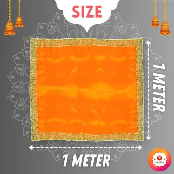 Orange_Silk_Satin_Altar_Cloth_for_God_Pooja_Table,_Goddess_Chowki_Aasan,_Temple,_Mandir_and_Puja_Ghar__(_1_Meter