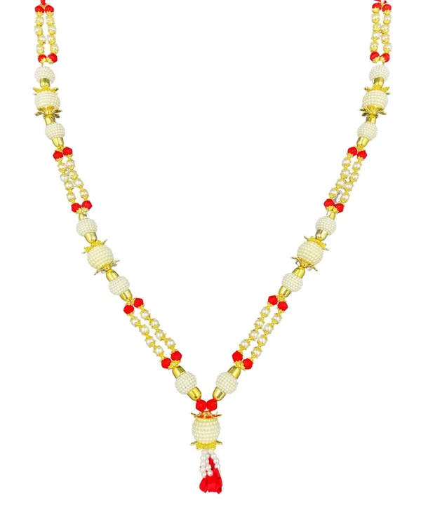 Red_Golden_Artificial_Pearl_Moti_Stone_Beads_Mala_Garland_for_Photo_Frame,_God_Idols_and_Loved_Ones_(Size:_20_Inch)