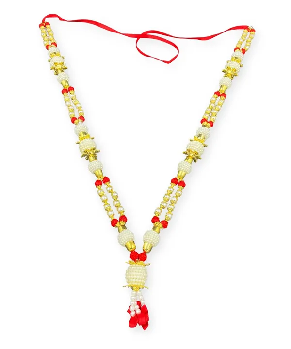 Red_Golden_Artificial_Pearl_Moti_Stone_Beads_Mala_Garland_for_Photo_Frame,_God_Idols_and_Loved_Ones_(Size:_20_Inch)