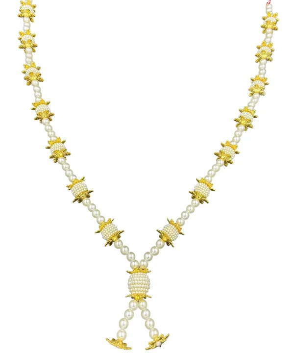 Artificial_Golden_White_Pearl_Moti_Beads_Mala_Garland_for_Photo_Frames,_God_Idols_and_Loved_Ones_(Model-3)_(Size:_22_Inch)