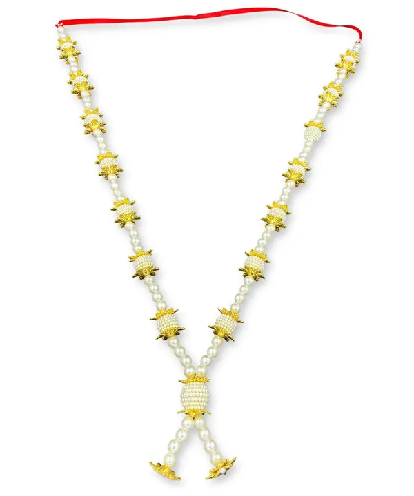 Artificial_Golden_White_Pearl_Moti_Beads_Mala_Garland_for_Photo_Frames,_God_Idols_and_Loved_Ones_(Model-3)_(Size:_22_Inch)