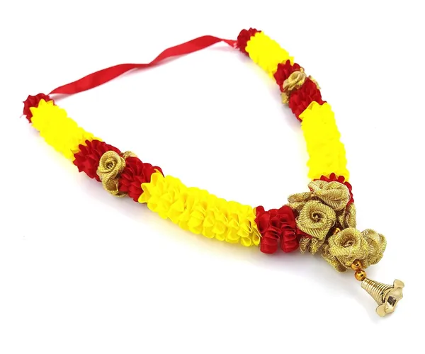 Designer_Artificial_Garland_Puja_Mala_for_Photo_Frames_&_God_|_Ribbon_Handmade_Garland_Artificial_Mala_for_Photo_Frame,_God,_Mandir_and_Temple_-_Pack_of_1__(16_Inch)
