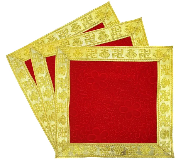 Super_Soft_Emboss_Velvet_Pooja_Aasan_Cloth/Floral_Design_Chowki_Aasan_Kapda_for_God_Idol_Sitting,_Puja_Mandir_and_Temple_-_Pack_of_3__(Size:_10_x_10_Inch)