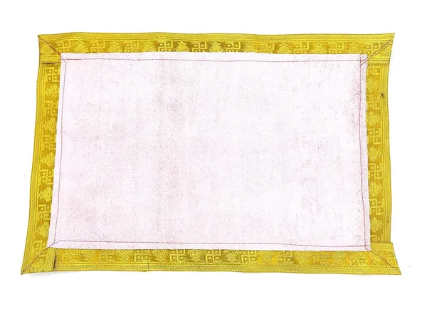 Super_Soft_Floral_Design_Emboss_Velvet_Pooja_Aasan_Cloth/Chowki_Aasan_Kapda_Mat_for_God_Idol_Sitting,_Puja_Mandir_Table_and_Temple_Shelf_-_Pack_of_4__(Size:_12_x_18_Inch)