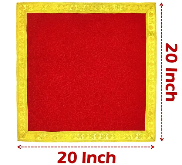 Large_Size_Soft_Emboss_Velvet_Pooja_Aasan_Cloth/Floral_Design_Chowki_Aasan_Kapda_Mat_for_God_Idol_Sitting,_Puja_Mandir_Table_and_Temple_Shelf_-_Pack_of_2__(Size:_20_x_20_Inch)