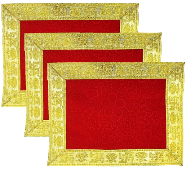 Floral_Design_Super_Soft_Emboss_Velvet_Pooja_Aasan_Cloth_/_Chowki_Aasan_Kapda_for_God_Idol_Sitting,_Puja_Mandir_and_Temple_(Pack_of_3)_(_Size:_8_x_10_Inch)