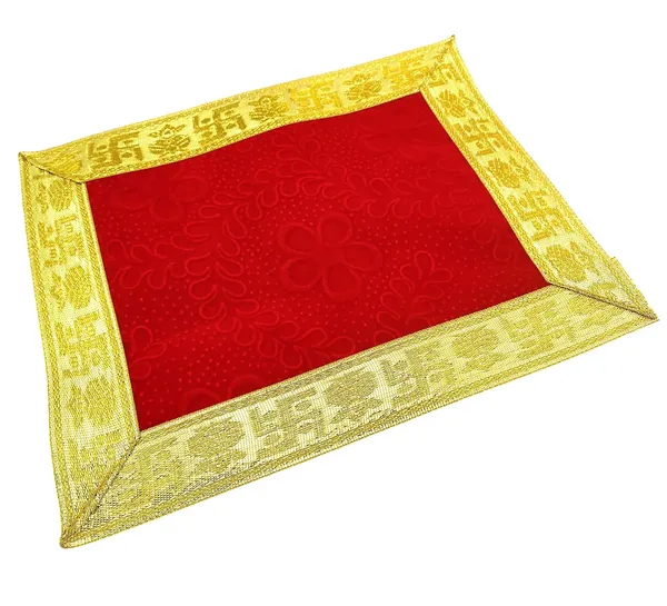 Floral_Design_Super_Soft_Emboss_Velvet_Pooja_Aasan_Cloth_/_Chowki_Aasan_Kapda_for_God_Idol_Sitting,_Puja_Mandir_and_Temple_(Pack_of_3)_(_Size:_8_x_10_Inch)