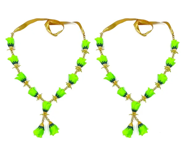 Green__Rose_Flower_Garland_Mala_for_Photo_Frame_and_God_Idols_|_Hand-Made_Gulab_Moti_Mala_Haar_(Pack_of_2)_(Size:_12_Inch)