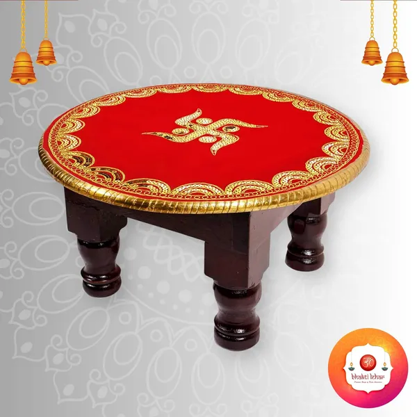Round_Velvet_Aasan_Mat_for_Pooja_Mandir/Prasad_Thal_Posh_Cover_with_Swastik_Embroidery_Design_for_Diwali,_Navratri_and_Various_Puja_Rituals_(Pack_of_4)__(Size:_13_Inches)