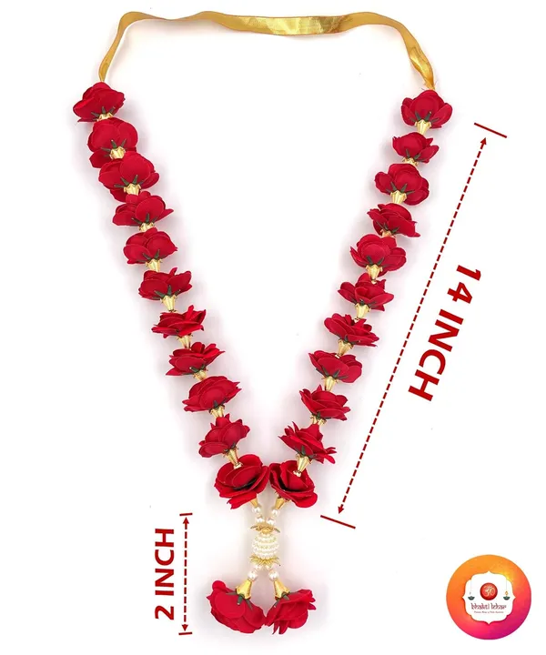 Premium_Range_Of_Pooja_Accessories__(Size:_16_Inch)_Velvet_Rose_Flower_Garland_for_Photo_Frame_and_God_Idol_|_Artificial_Pearl_Moti_Gulab_Mala_Haar