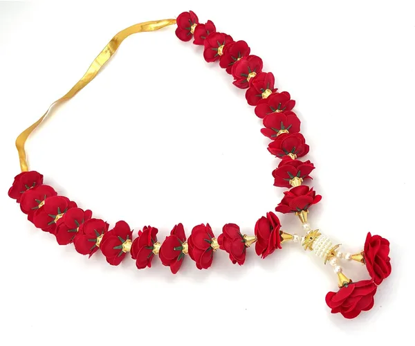 Premium_Range_Of_Pooja_Accessories__(Size:_16_Inch)_Velvet_Rose_Flower_Garland_for_Photo_Frame_and_God_Idol_|_Artificial_Pearl_Moti_Gulab_Mala_Haar