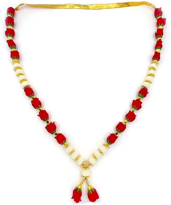 Red_&_Velvet_Rose_Flower_Garland_for_Photo_Frame/Artificial_Large_Size_Pearl_Moti_Gulab_Mala_Haar_for_God_Idol_Photo__(Size:_24_Inch)