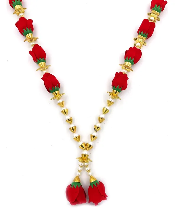 Red__Velvet_Rose_Flower_Garland_for_Photo_Frame_and_God_Idol_|_Artificial_Pearl_Moti_Gulab_Mala_for_Loved_Ones_-_(Size:_24_Inch)