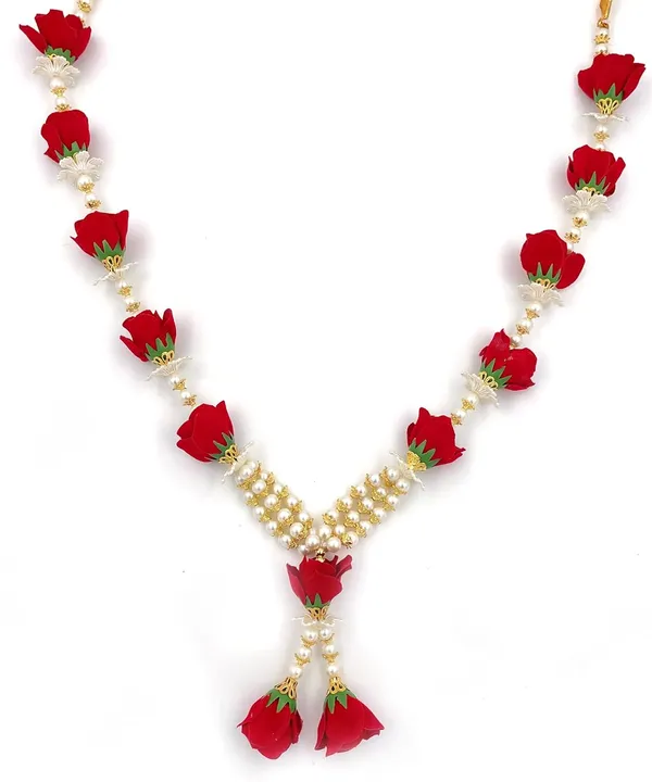 Red_&_Velvet_Rose_Mala_for_Photo_Frame_|_Hand-made_Gulab_Moti_Flower_Garland_Mala_for_God_Idols_and_Photo_-_Pack_of_2__(Size:_16_Inch)