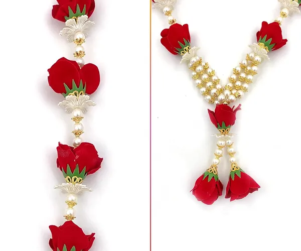 Red_&_Velvet_Rose_Mala_for_Photo_Frame_|_Hand-made_Gulab_Moti_Flower_Garland_Mala_for_God_Idols_and_Photo_-_Pack_of_2__(Size:_16_Inch)