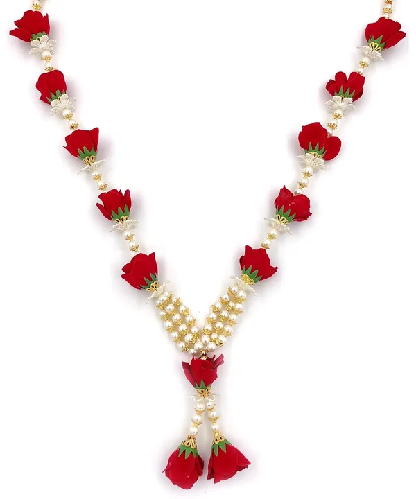 Red_&_Velvet_Rose_Mala_for_Photo_Frame_|_Hand-made_Gulab_Moti_Flower_Garland_Mala_for_God_Idols_and_Photo_-_Pack_of_2__(Size:_16_Inch)