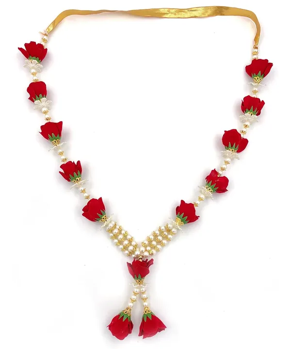 Red_&_Velvet_Rose_Mala_for_Photo_Frame_|_Hand-made_Gulab_Moti_Flower_Garland_Mala_for_God_Idols_and_Photo_-_Pack_of_2__(Size:_16_Inch)