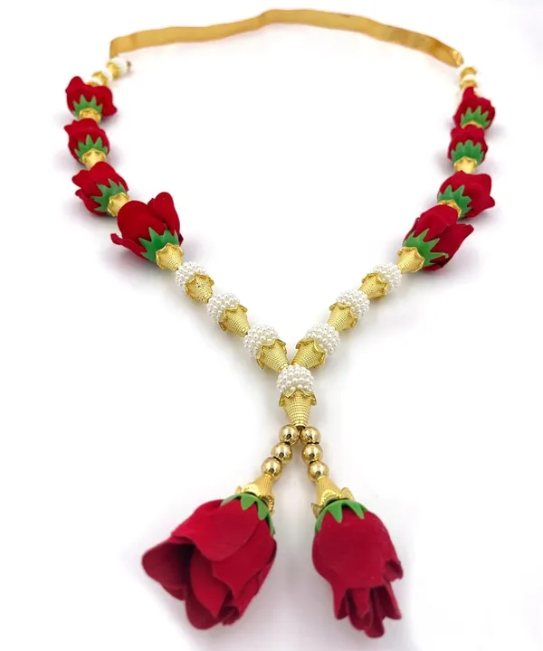 Velvet_Red_Rose_Moti_Garland_for_Photo_Frame_|_Hand-made_Gulab_Flower_Garland_Mala_for_God_Idols_(Pack_of_2)__(Size:_16_Inch)