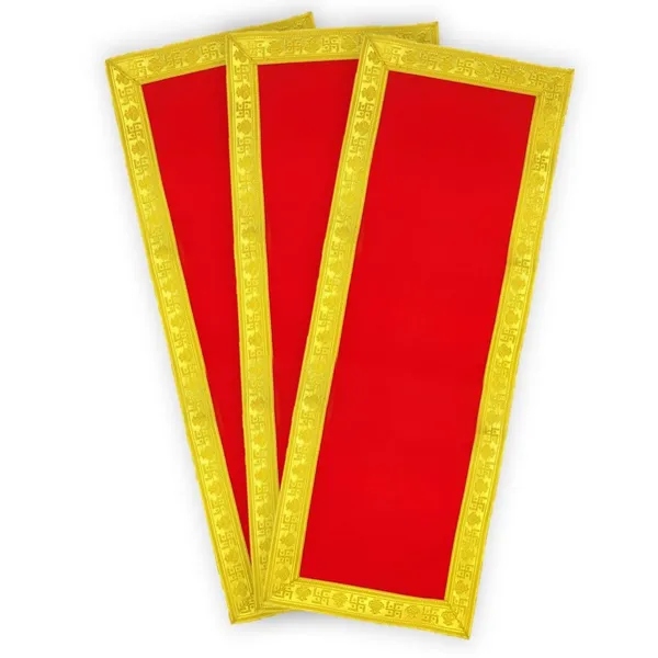 Long_Length_Red_&_Velvet_Pooja_Aasan_Cloth/Chowki_Aasan_Kapda/Big_Size_Plain_Altar_Cloth_for_Home_Mandir,_Temple_and_Pooja_Ghar_-_Pack_of_3__(10_x_30_Inch)