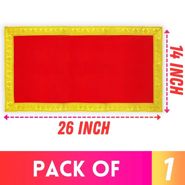 Long_Big_Size_Red_&_Velvet_Aasan_Cloth_for_Pooja/Chowki_Aasan_Kapda/Plain_Altar_Cloth_for_God_Idols,_Home_Mandir,_Temple_and_Pooja_Ghar_(Pack_of_1)__(Size:_14"_x_26"_Inch)
